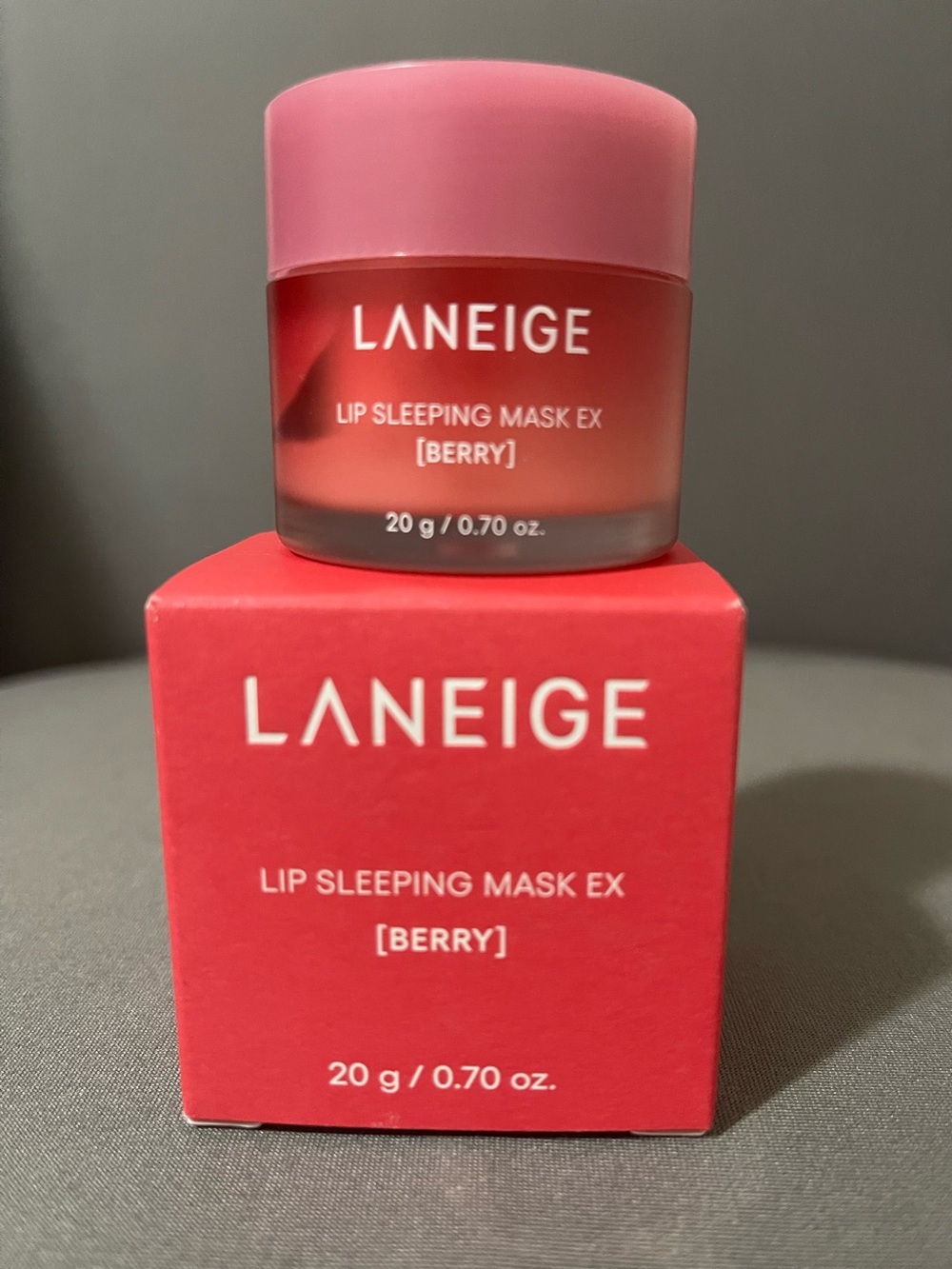 LANEIGE Lip Sleeping Mask EX - Berry Pink Jar